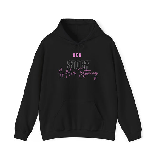 'HER Story Is Her Testimony' Luxury Heavy Weight Hoodie