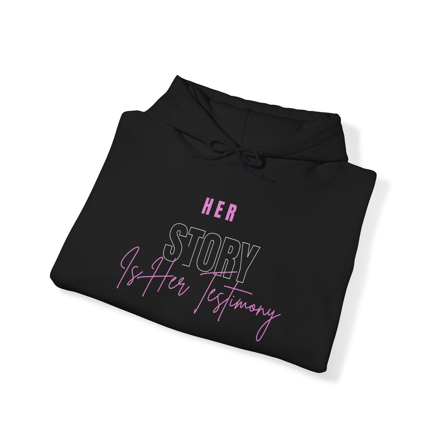 'HER Story Is Her Testimony' Luxury Heavy Weight Hoodie
